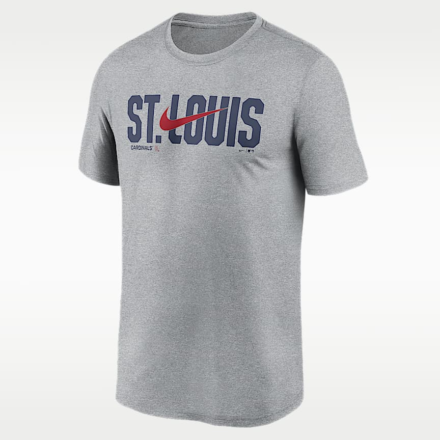 St. Louis Cardinals Stacked Men's Nike MLB T-Shirt. Nike.com